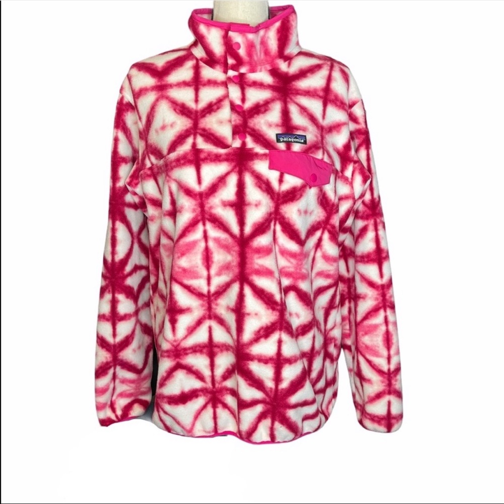 Patagonia Synchilla T-Snap Diamond Print Jacket